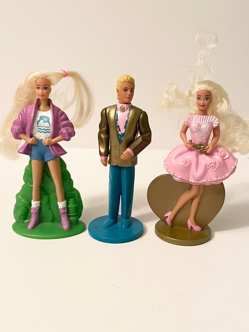 Vintage McDonald’s Barbie Toy Lot Mattel Mini Figures 90s⁠